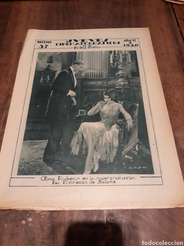 Coleccionismo de revistas y peri&oacute;dicos: Suplemento cine jueves cinematogr&aacute;ficos