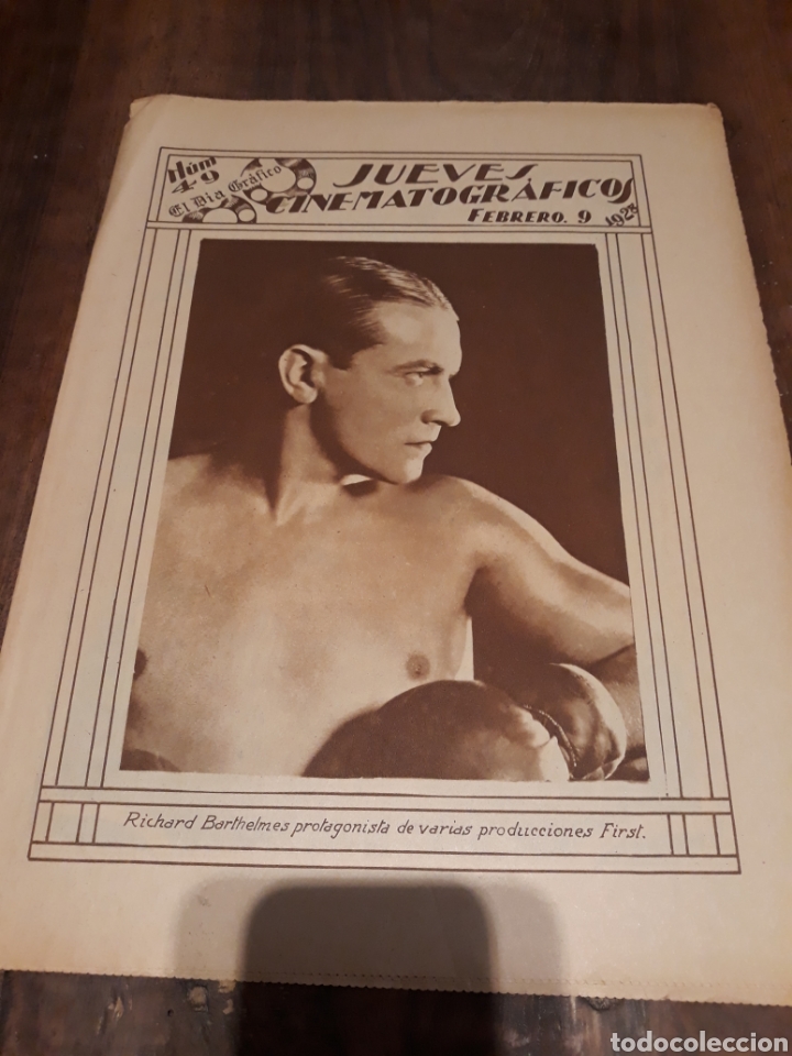 Coleccionismo de revistas y peri&oacute;dicos: Suplemento cine jueves cinematogr&aacute;ficos