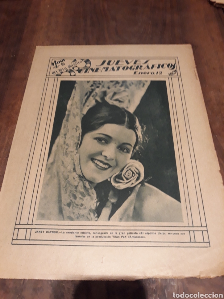 Coleccionismo de revistas y peri&oacute;dicos: Suplemento cine jueves cinematogr&aacute;ficos