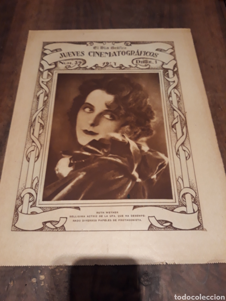 Coleccionismo de revistas y peri&oacute;dicos: Suplemento cine jueves cinematogr&aacute;ficos