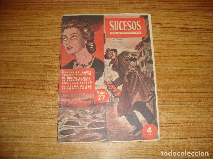 Collection Magazines and Newspapers: REVISTA SUCESOS CRONICA SENSACIONAL DEL MES N&ordm; 27