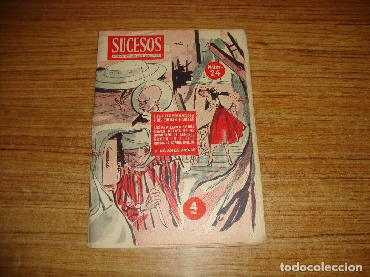 Collection Magazines and Newspapers: REVISTA SUCESOS CRONICA SENSACIONAL DEL MES N&ordm; 24