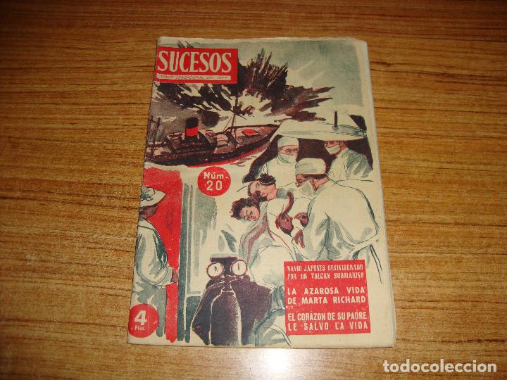 Collection Magazines and Newspapers: REVISTA SUCESOS CRONICA SENSACIONAL DEL MES N&ordm; 20