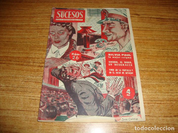 Coleccionismo de revistas y peri&oacute;dicos: REVISTA SUCESOS CRONICA SENSACIONAL DEL MES N&ordm; 26