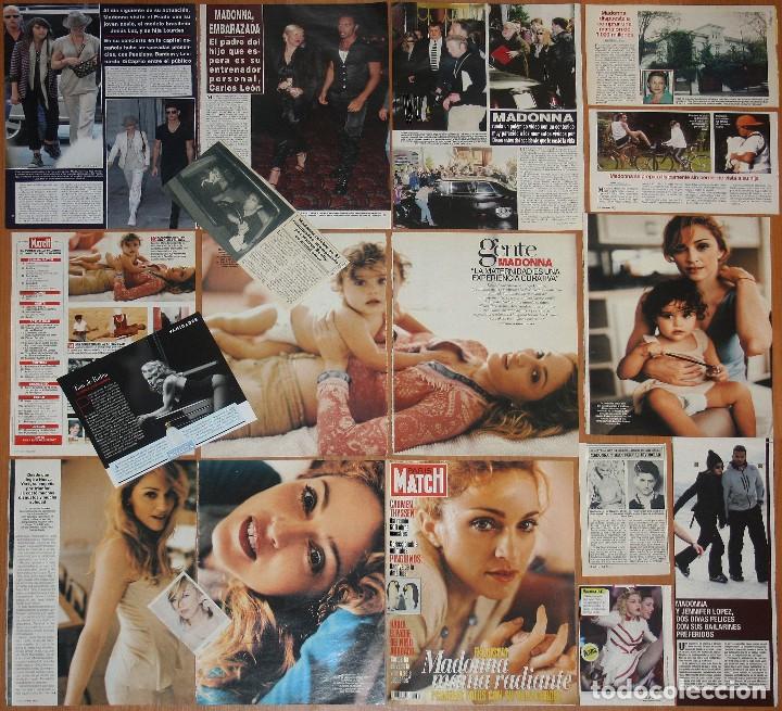 Coleccionismo de Revistas y Peri&oacute;dicos: MADONNA lote prensa spain clippings 1980s/2010s magazine articles photos singer music