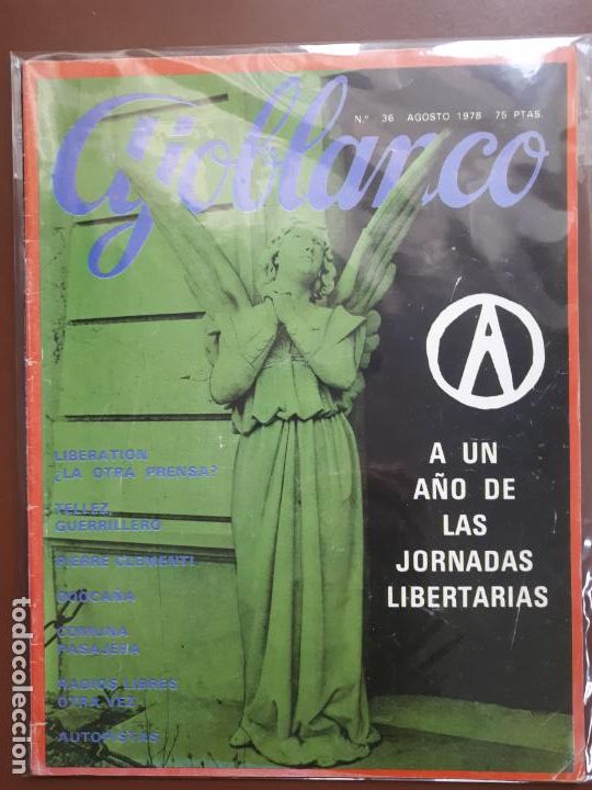 Collezionismo di Riviste e Giornali: Ajoblanco N&ordm; 36 - Agosto 1978