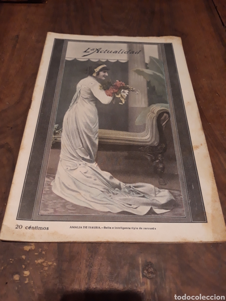 Coleccionismo de revistas y peri&oacute;dicos: Revista la actualidad