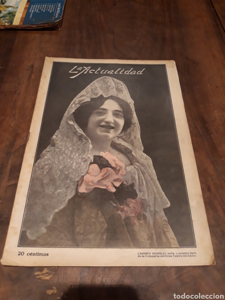 Coleccionismo de revistas y peri&oacute;dicos: Revista la actualidad