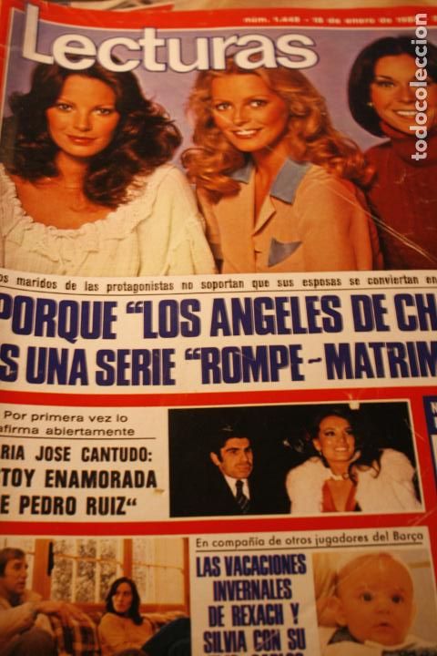 Coleccionismo de revistas y peri&oacute;dicos: LOS ANGELES DE CHARLIE CAMILO SESTO AZUCENA HERNANDEZ MARIA JOSE CANTUDO 1980