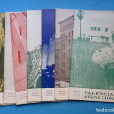 Coleccionismo de Revistas y Periódicos: VALENCIA ATRACCION, 9 ANTIGUAS REVISTAS, AÑOS 1959-1960 - VER FOTOS ADICIONALES