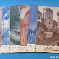 Coleccionismo de Revistas y Periódicos: VALENCIA ATRACCION, 6 ANTIGUAS REVISTAS, AÑO 1958 - VER FOTOS ADICIONALES