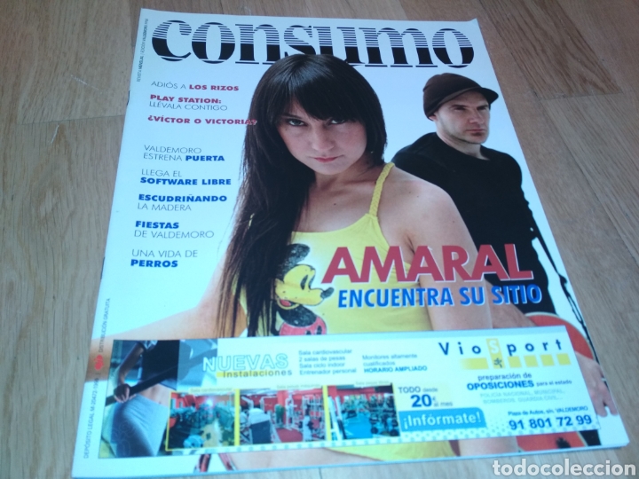 Coleccionismo de revistas y peri&oacute;dicos: Amaral revista Consumo Valdemoro 2005
