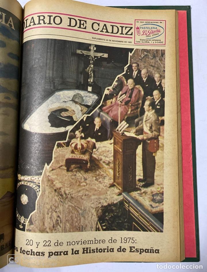 Coleccionismo de Revistas y Periódicos: SUPLEMENTO DEL DIARIO DE CADIZ. 58 NUMEROS ENCUADERNADOS. DE ENERO A DICIEMBRE DE 1985. VER FOTOS - Foto 54 - 186719393