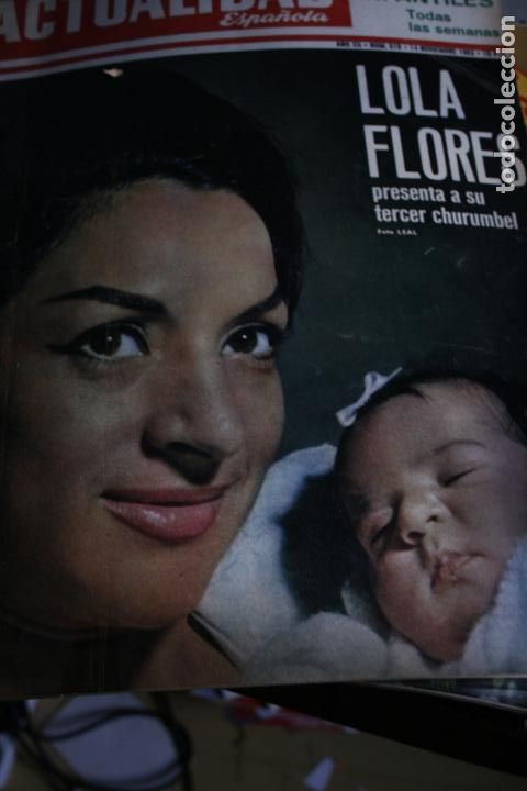 Coleccionismo de revistas y peri&oacute;dicos: LA ACTUALIDAD ESPA&Ntilde;OLA N&ordm; 619 LOLA FLORES PASTORES DE SORIA CLAUDIA CARDINALE  CIRCO 1963