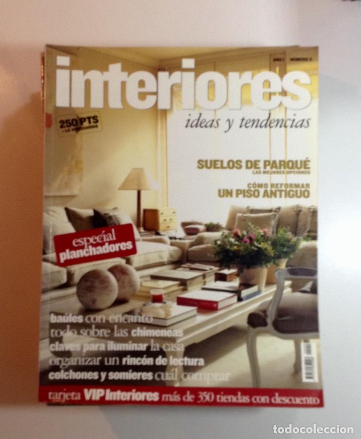 Coleccionismo de revistas y peri&oacute;dicos: REVISTA INTERIORES IDEAS Y TENDENCIAS. 11 NUMEROS