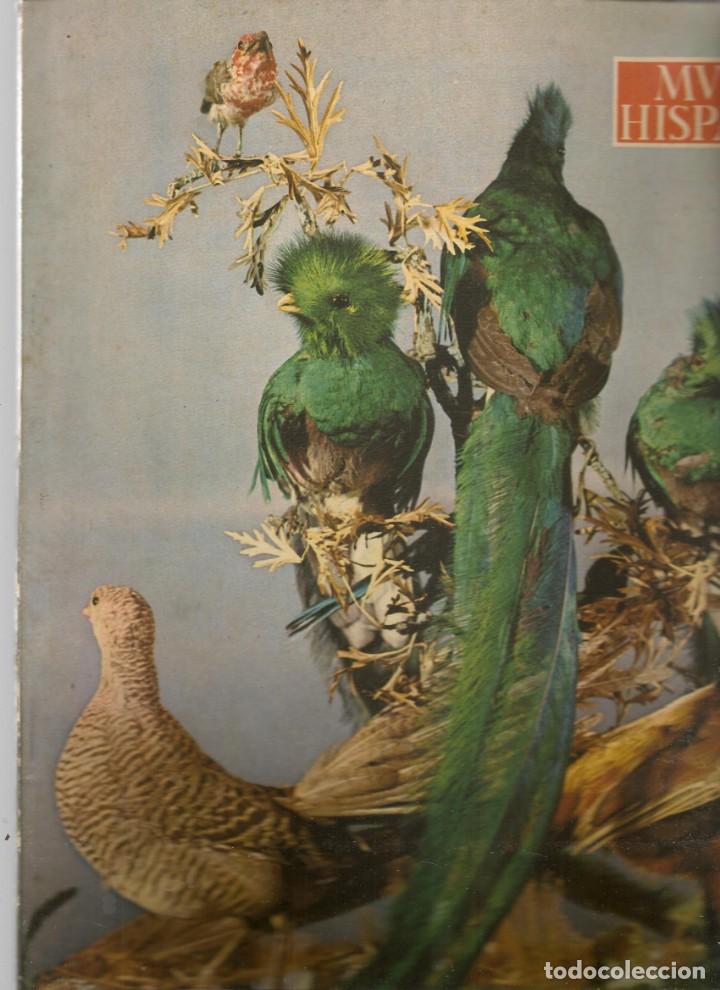 Coleccionismo de Revistas y Peri&oacute;dicos: MUNDO HISP&Aacute;NICO. N&ordm; 80. FRANCO EN VALENCIA / MU&Ntilde;OZ GRANDE EN EEUU / AVA GARDNER. NOVB 1954(B/63)