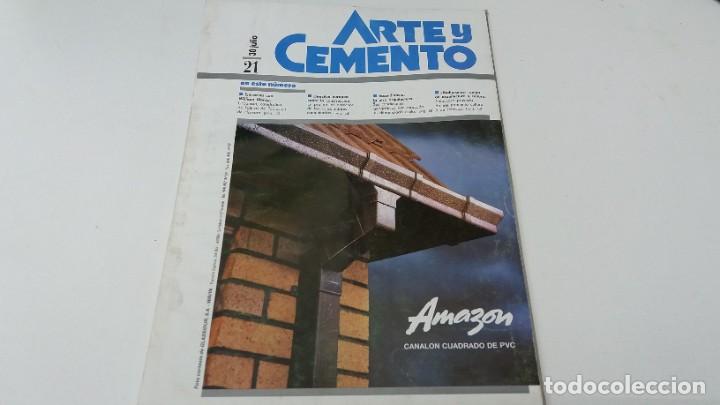 Coleccionismo de revistas y peri&oacute;dicos: Revista ARTE Y CEMENTO N&deg; 21 a&ntilde;o 1993 construcci&oacute;n