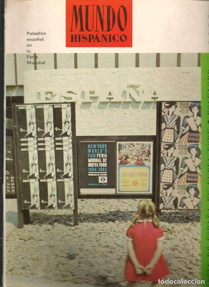Coleccionismo de Revistas y Peri&oacute;dicos: MUNDO HISP&Aacute;NICO. N&ordm; 210. PUBLICIDAD VESPA / ACEITE DE OLIVA. SEPBRE 1965.(B/A57)