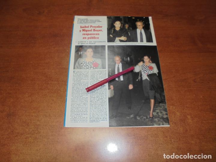 Coleccionismo de Revistas y Peri&oacute;dicos: CLIPPING 1986: ISABEL PREYSLER