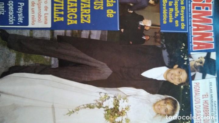Coleccionismo de Revistas y Peri&oacute;dicos: REVISTA SEMANA 2310 26 mayo 1984 BODA JES&Uacute;S &Aacute;LVAREZ