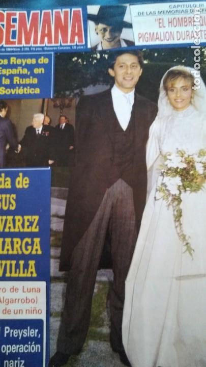 Collectionnisme de Revues et Journaux: REVISTA SEMANA 2310 26 mayo 1984 BODA JES&Uacute;S &Aacute;LVAREZ