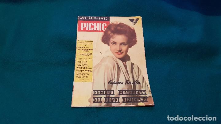 Coleccionismo de Revistas y Peri&oacute;dicos: REVISTA PICNIC N&ordm; 95 CARMEN SEVILLA EN PORTADA