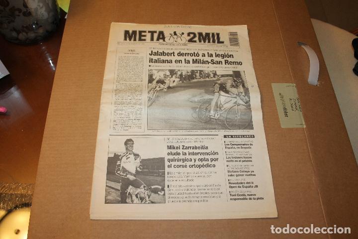 Coleccionismo de Revistas y Peri&oacute;dicos: PERIODICO DE CICLISMO META 2MIL N&ordm; 368, A&Ntilde;O 1995