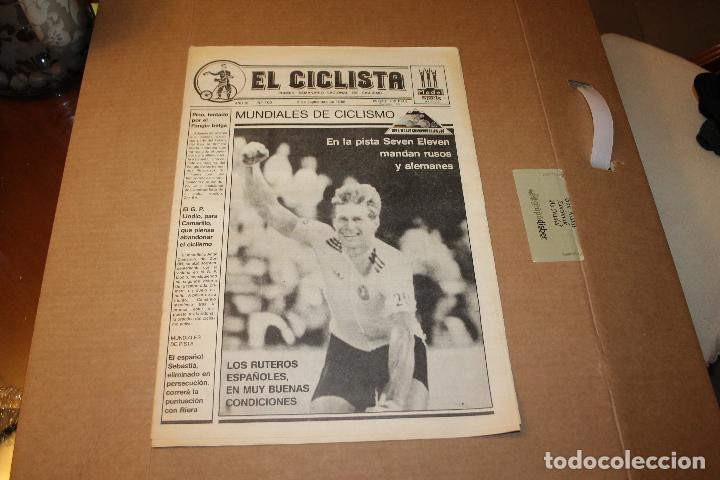 Coleccionismo de Revistas y Peri&oacute;dicos: EL CICLISTA N&ordm; 166, PERIODICO DE CICLISMO , A&Ntilde;O 1986
