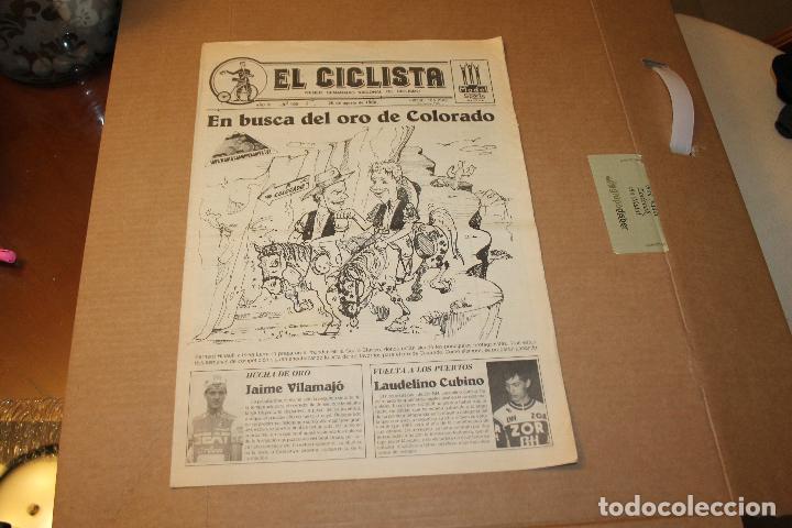 Coleccionismo de Revistas y Peri&oacute;dicos: EL CICLISTA N&ordm; 165, PERIODICO DE CICLISMO , A&Ntilde;O 1986