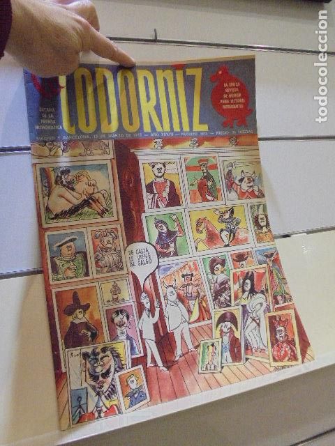 Coleccionismo de Revistas y Peri&oacute;dicos: REVISTA DECANA DE LA PRENSA HUMORISTICA LA CODORNIZ N&ordm; 1812