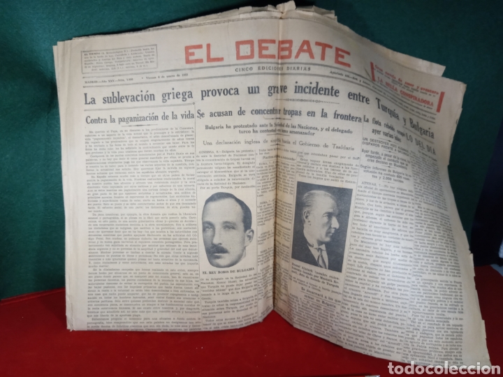 Coleccionismo de revistas y peri&oacute;dicos: Madrid. El debate 1935 - Foto 1