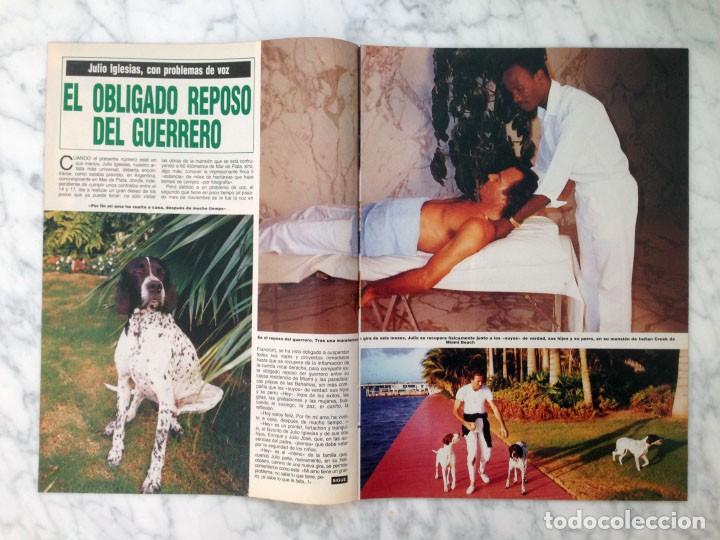 Coleccionismo de Revistas y Peri&oacute;dicos: REPORTAJE - JULIO IGLESIAS - 1985