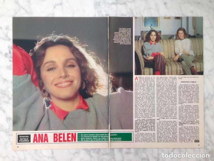Coleccionismo de Revistas y Peri&oacute;dicos: REPORTAJE - ANA BELEN - 1985