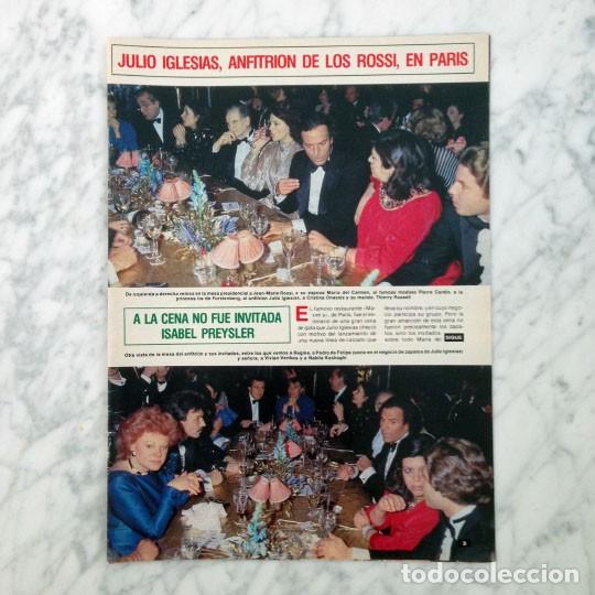 Coleccionismo de Revistas y Peri&oacute;dicos: REPORTAJE - JULIO IGLESIAS - 1985