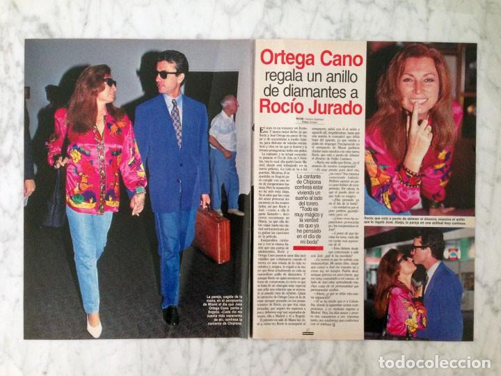 Coleccionismo de Revistas y Peri&oacute;dicos: REPORTAJE - ROCIO JURADO Y ORTEGA CANO - 1993