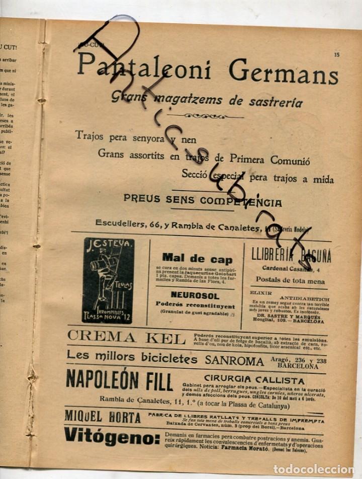 Collection Magazines and Newspapers: EVISTA ANY 1906 PANTALEONI GERMANS NAPOLEON FILL CALLISTA VITOGENO FARMCIA MORATO