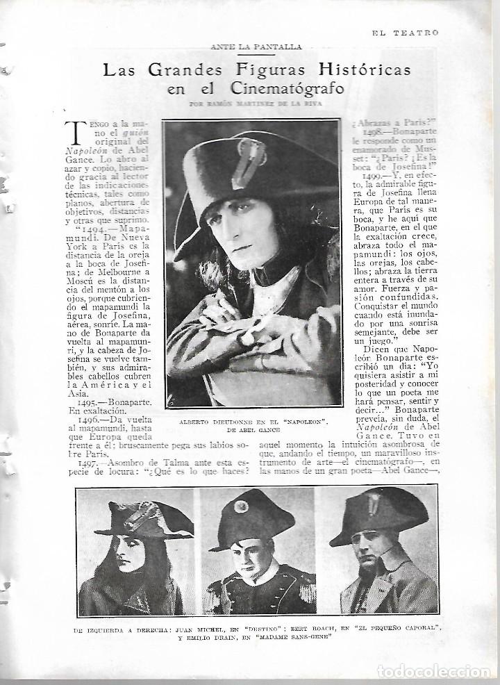Collezionismo di Riviste e Giornali: BYN 4 MAR 1928.N&ordm;1920. GRANDES FIGURAS EN EL CINE POR RAMON MARTINEZ DE LA RIVA NAPOLEON CECIL B DE