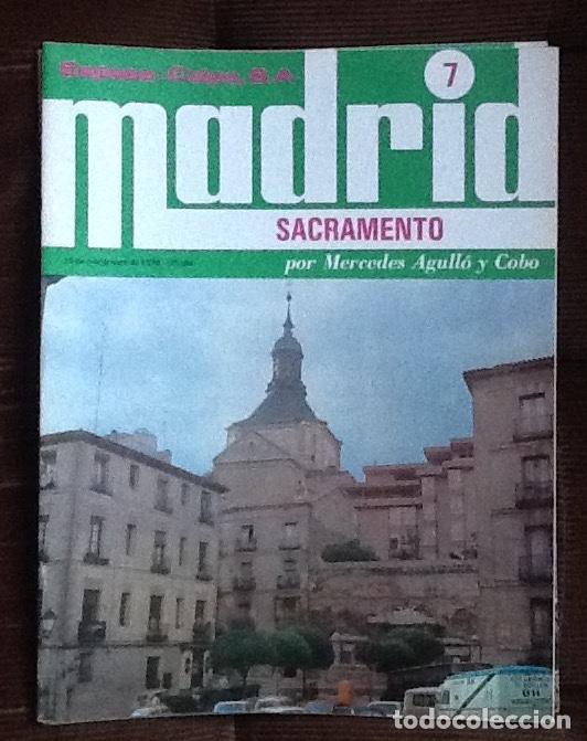 Coleccionismo de revistas y peri&oacute;dicos: Coleccionable Madrid, n&ordm; 7. Sacramento, por Mercedes Agull&oacute; y Cobo. 1978