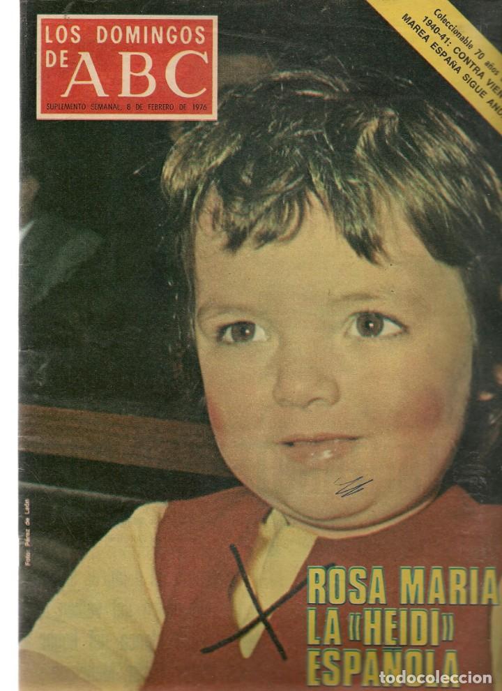 Coleccionismo de Revistas y Peri&oacute;dicos: LOS DOMINGOS DE ABC. ROSA MAR&Iacute;A LA &uml;HEIDI &uml; ESPA&Ntilde;OLA. COLECCIONABLE 70 A&Ntilde;OS ABC (P/B4)