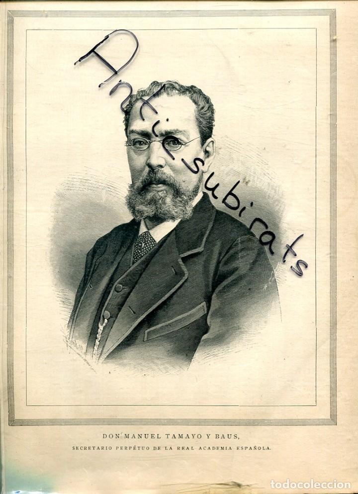 Collezionismo di Riviste e Giornali: REVISTA ENTERA A&Ntilde;O 1884 MANUEL TAMAYO BAUS CALATAYUD ISIDORO FERNANDEZ FLOREZ