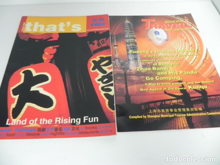 Collection Magazines and Newspapers: LOTE DE DOS REVISTAS DE SHANGHAI (THAT'S, AGOSTO 2000 Y SHANGHAI TRAVEL,JUNIO/JULIO 2000 (EN INGLES)