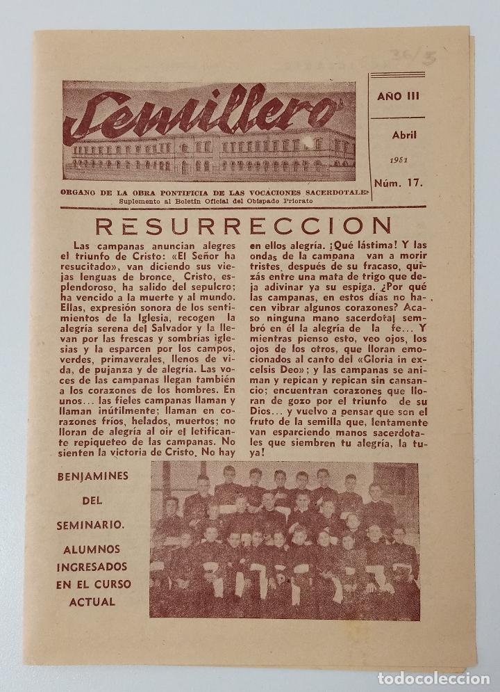 Collezionismo di Riviste e Giornali: LOTE DE 21 SUPLEMENTOS DEL BOLETIN OFICIAL DEL OBISPADO PRIORATO, SEMILLERO. A&Ntilde;OS 50