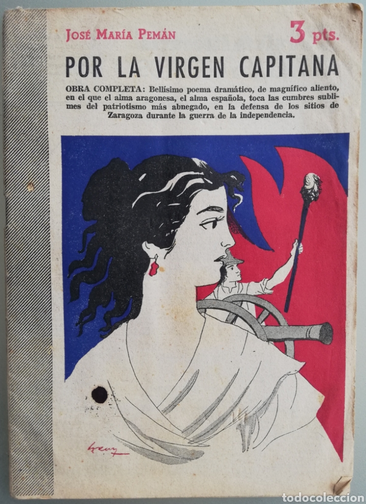 Coleccionismo de revistas y peri&oacute;dicos: Por la Virgen Capitana -, Jos&eacute; Mar&iacute;a Pem&aacute;n
