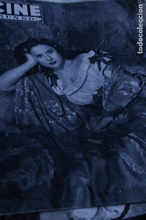 Colecionismo de Revistas e Jornais: CINE MUNDO N&ordm;  27 LOLA FLORES FESTIVAL DE VENECIA DORIS DAY ELIZABETH TAYLOR  MONTGOMERY CLIFT 1952