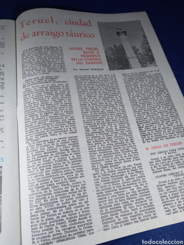 Coleccionismo de revistas y peri&oacute;dicos: Teruel. Revista fiesta Nacional