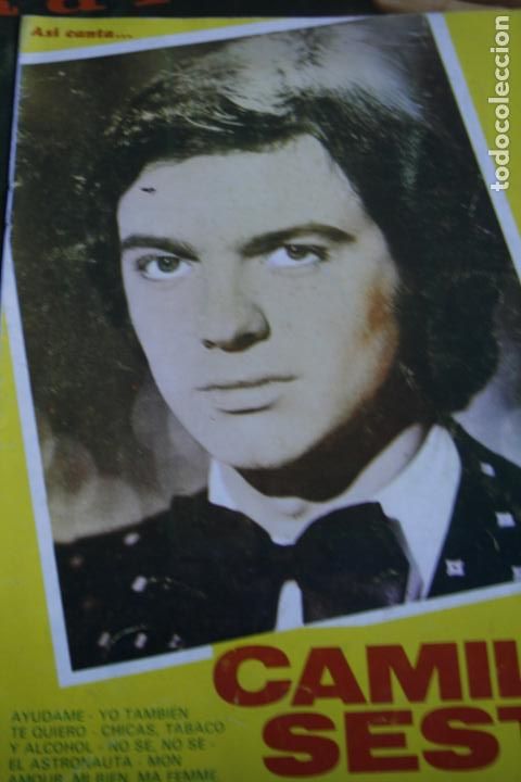 Coleccionismo de revistas y peri&oacute;dicos: ASI CANTA  CAMILO SESTO  CANCIONERO LETRA CANCIONES