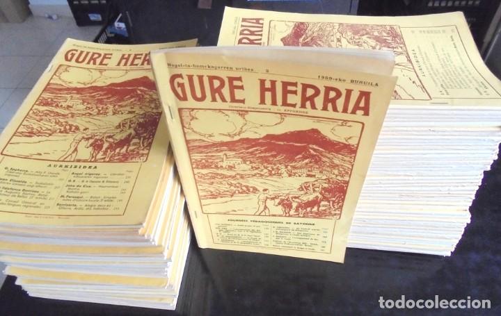 Coleccionismo de Revistas y Peri&oacute;dicos: Lot 77 revista Bulletin de l'Association Gure Herria 1959-1976 . G. Eppherre, Bayonne