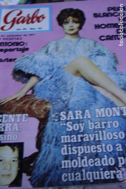 Coleccionismo de revistas y peri&oacute;dicos: SARA MONTIEL AL BANO VICENTE PARRA DEMIS ROUSSOS ANTONIO PEPE BLANCO SALVADOR DALI 1971