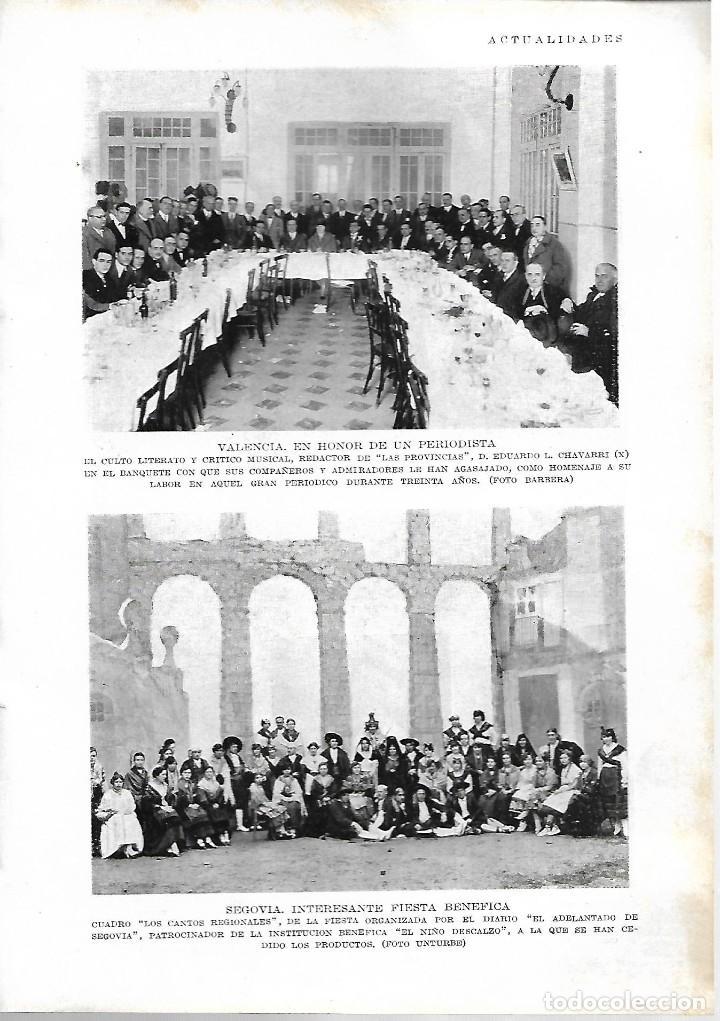 Collezionismo di Riviste e Giornali: BYN 11 MAR 1928.N&ordm;1921.EDUARDO L CHAVARRI VALENCIA.ADELANTADO SEGOVIA. GUSTAVO DE MAEZTU. ARQUEDAS
