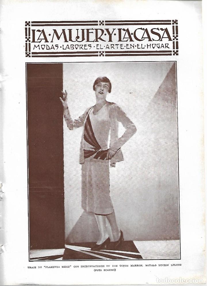 Collezionismo di Riviste e Giornali: BYN 11 MAR 1928.N&ordm;1921. MODA CUADERNILLO COMPLETO LA MUJER Y LA CASA. LABORES ARTE EN EL HOGAR